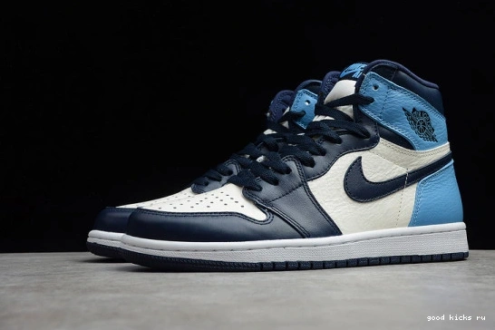 555088-140 OG - Retro 555088-140 UNC University High Jordan Obsidian 1 | Blue Air 0324